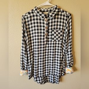 Matilda Jane with Joanna Gaines Gingham Flannel, Medium